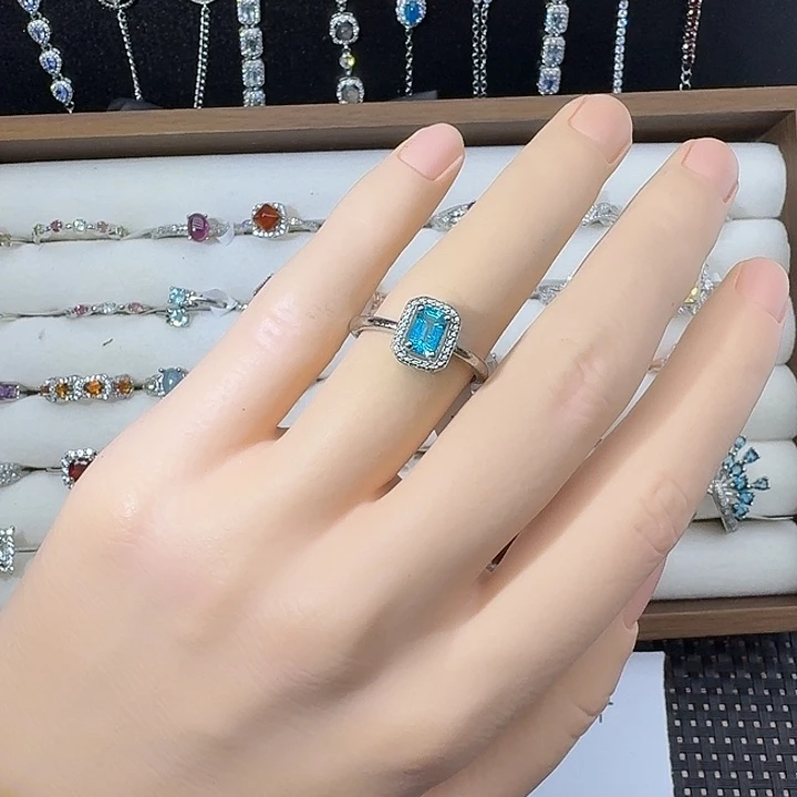 戒指托帕石未镶嵌