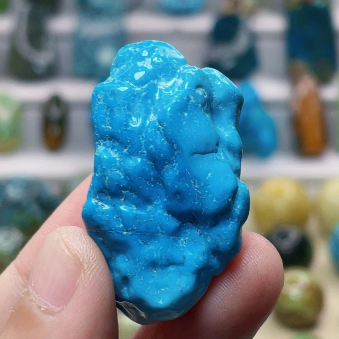 未镶嵌绿松石珠宝奇石