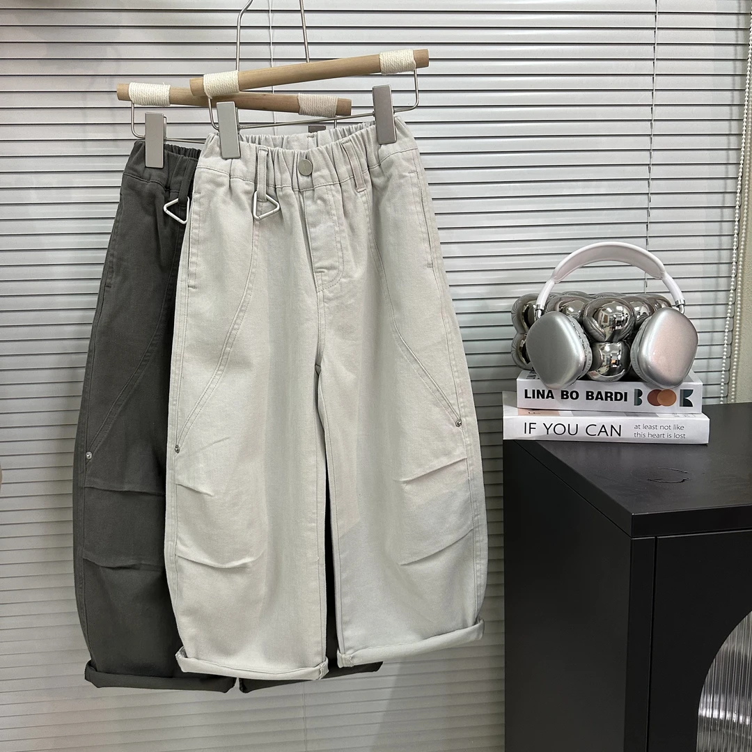 【纯棉百搭】秋款2025新款儿童秋装宽松洋气休闲裤