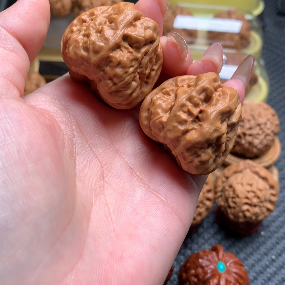 文玩核桃把件37肚40.5延庆蛙