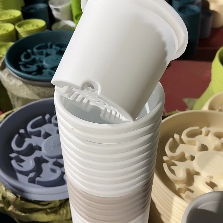 四季2#口径17白色10个无托