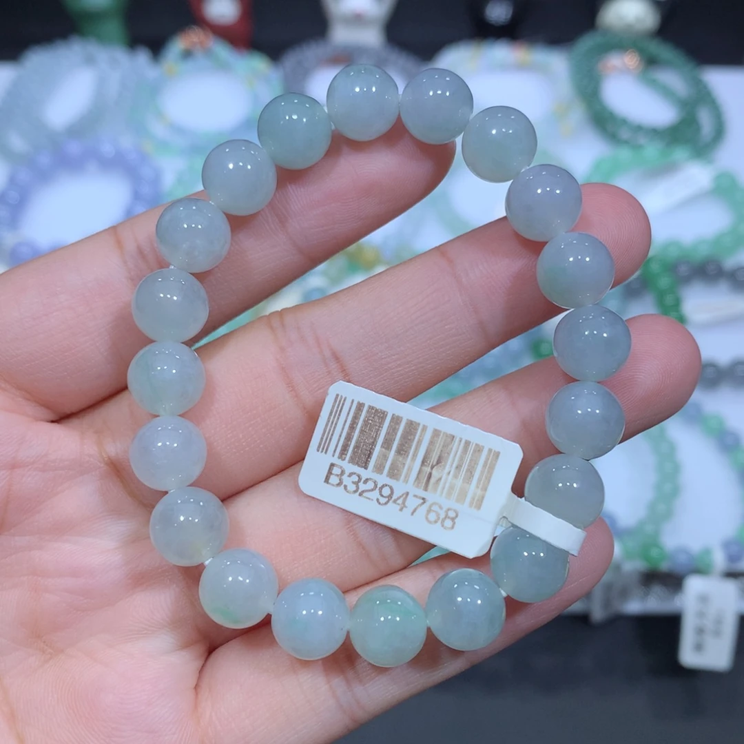 未镶嵌手串翡翠天然