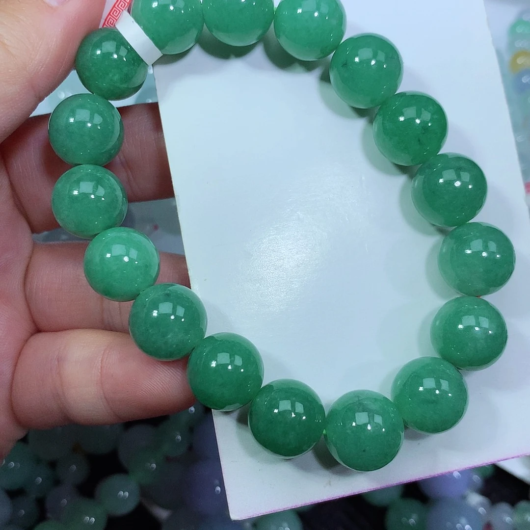 翡翠手链未镶嵌卡12