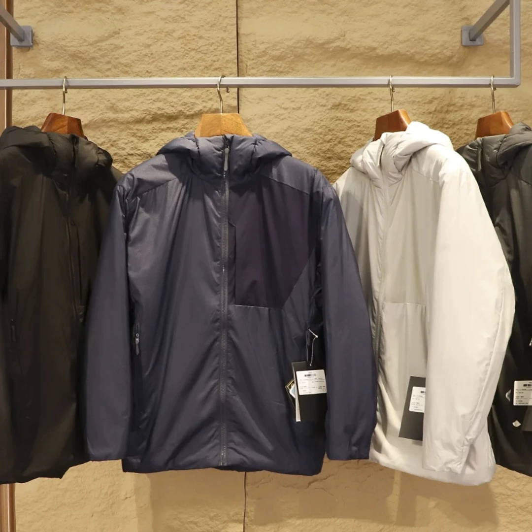 【杨少华服饰】冬季户外通勤百搭连帽棉服防水石墨烯发热棉衣6731