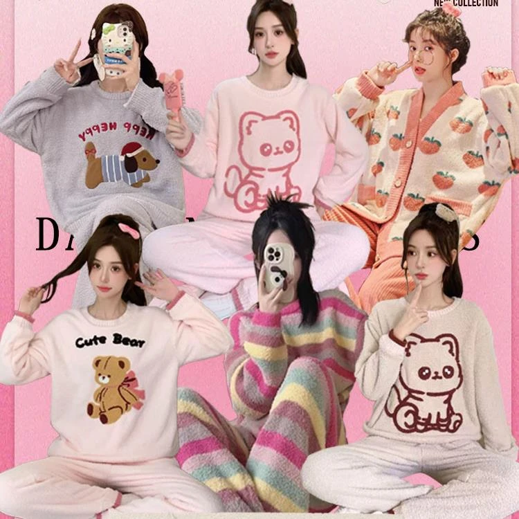 对应编码【】品牌高货，秋冬季款高品质家居服-8号