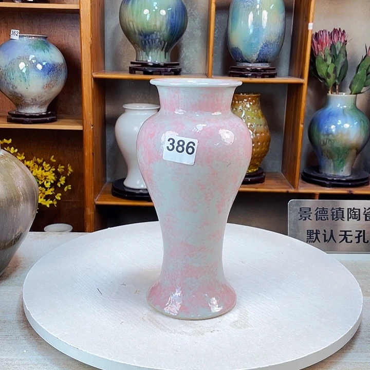 摆件386 微瑕景德镇陶瓷艺术精品