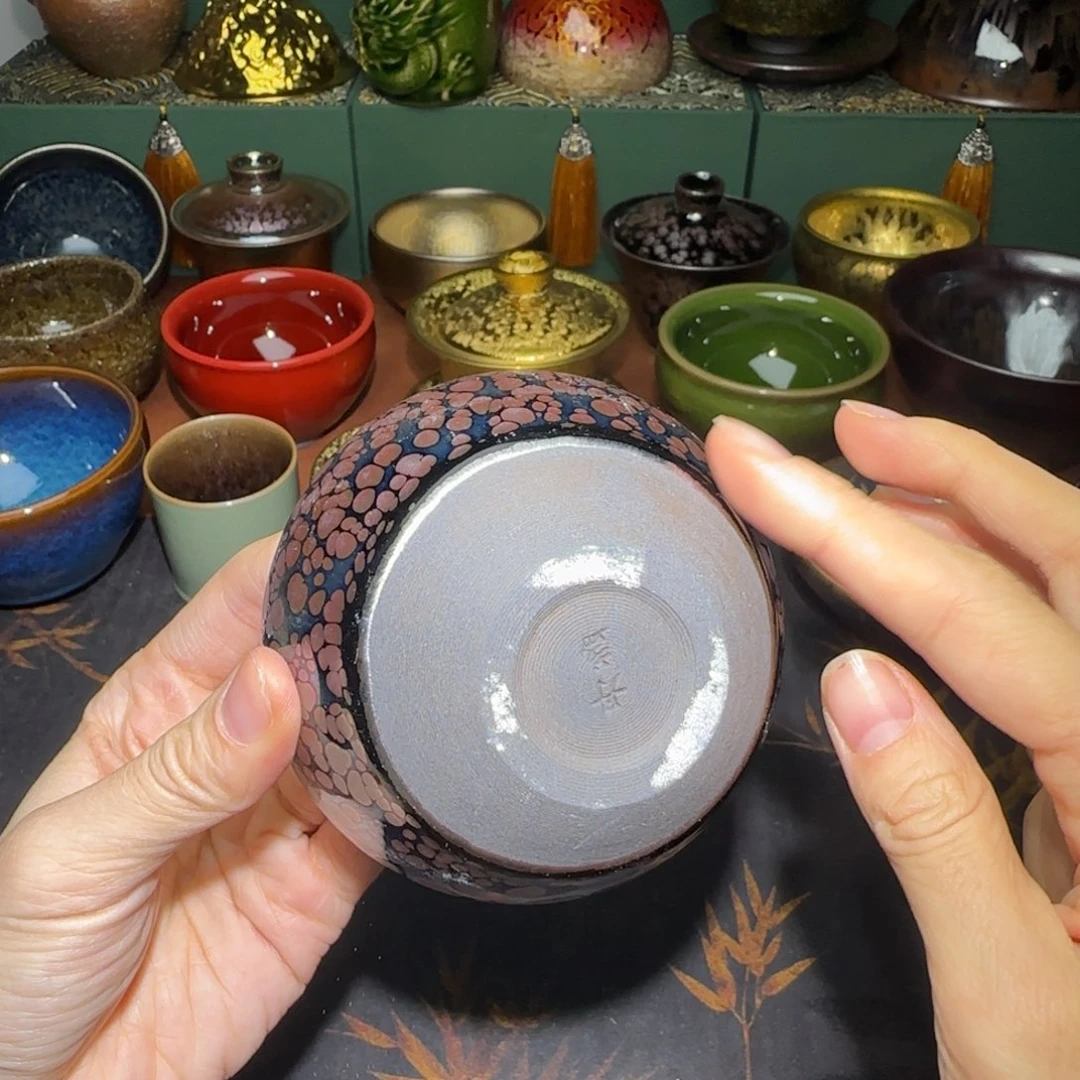 茶盏微瑕建盏，介意勿拍