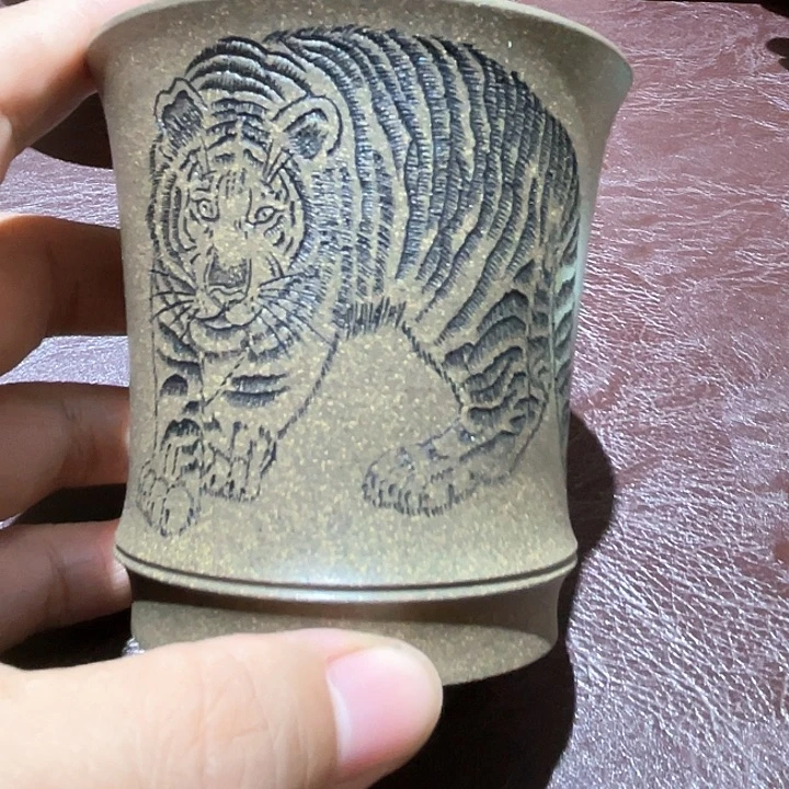 茶杯紫砂鼓励鼓励