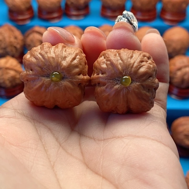 把件文玩核桃小方印