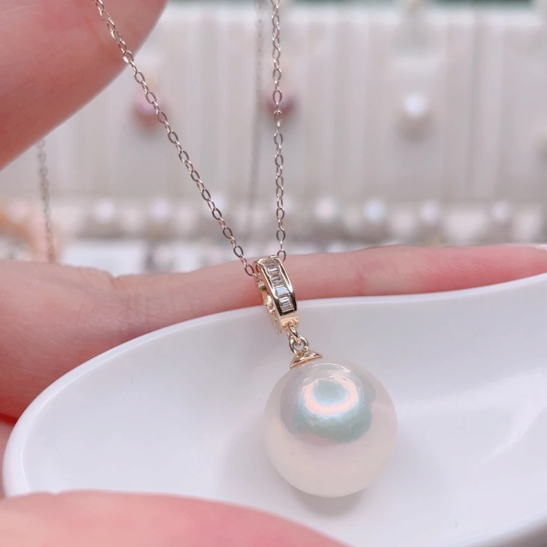 淡水珍珠合金吊坠(赠链)