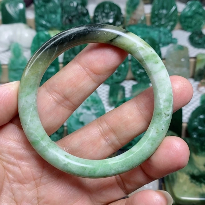 未镶嵌独山玉手镯知**乐