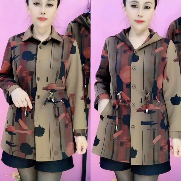 <专柜品质>2025春款抽腰里衬外套