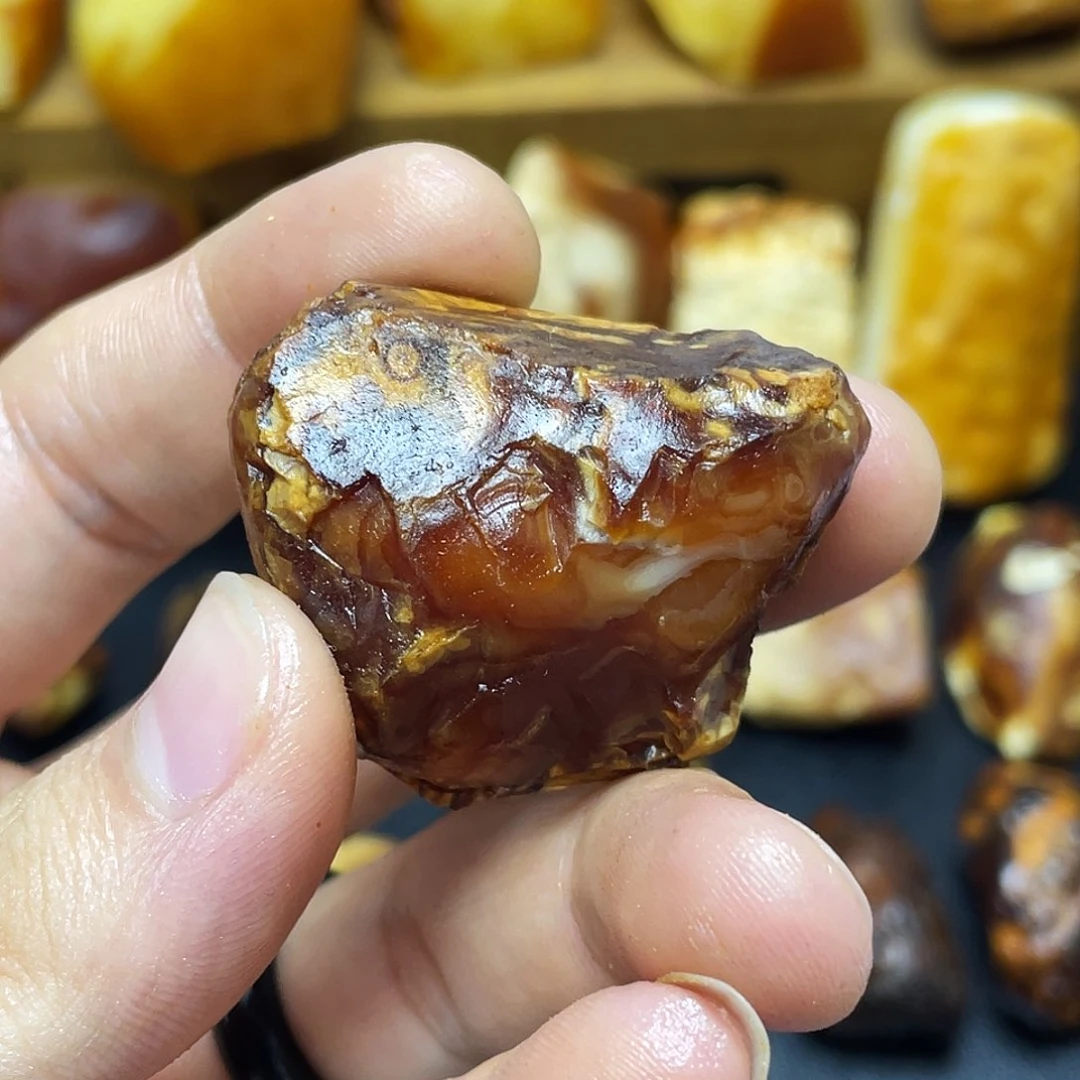 定制琥珀未镶嵌无****8定制