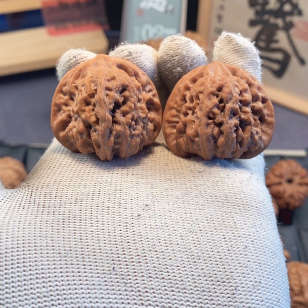 把件文玩核桃走红快速系列40尺平谷凹底A402