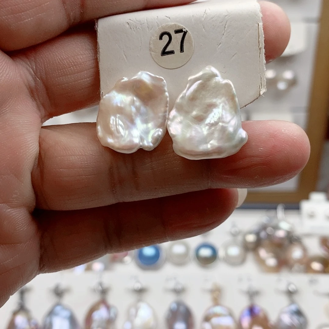 淡水珍珠颈饰银S925镶嵌