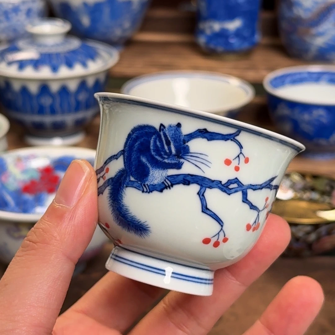 纯手工手绘陶瓷茶具