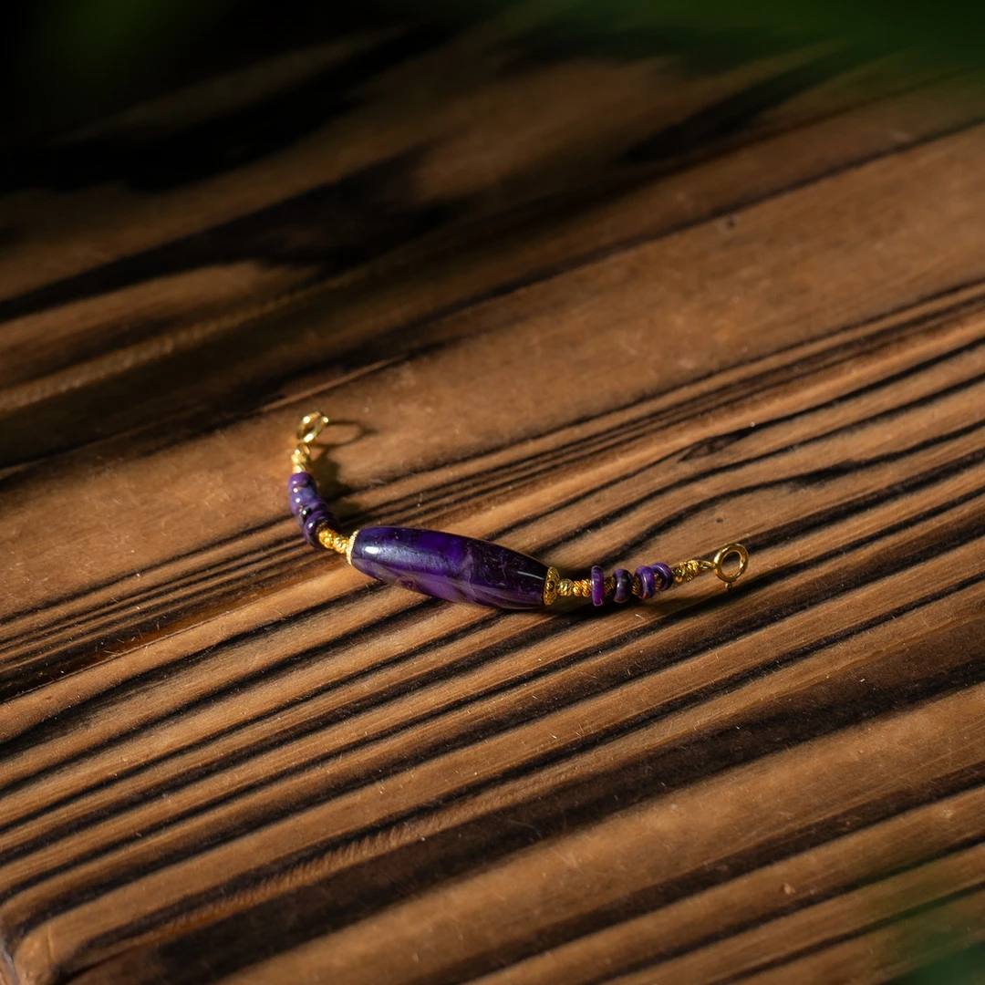 世间臻宝-若黎丨18K金玉化舒俱来桶珠延长链/多样性发/P6813/26/