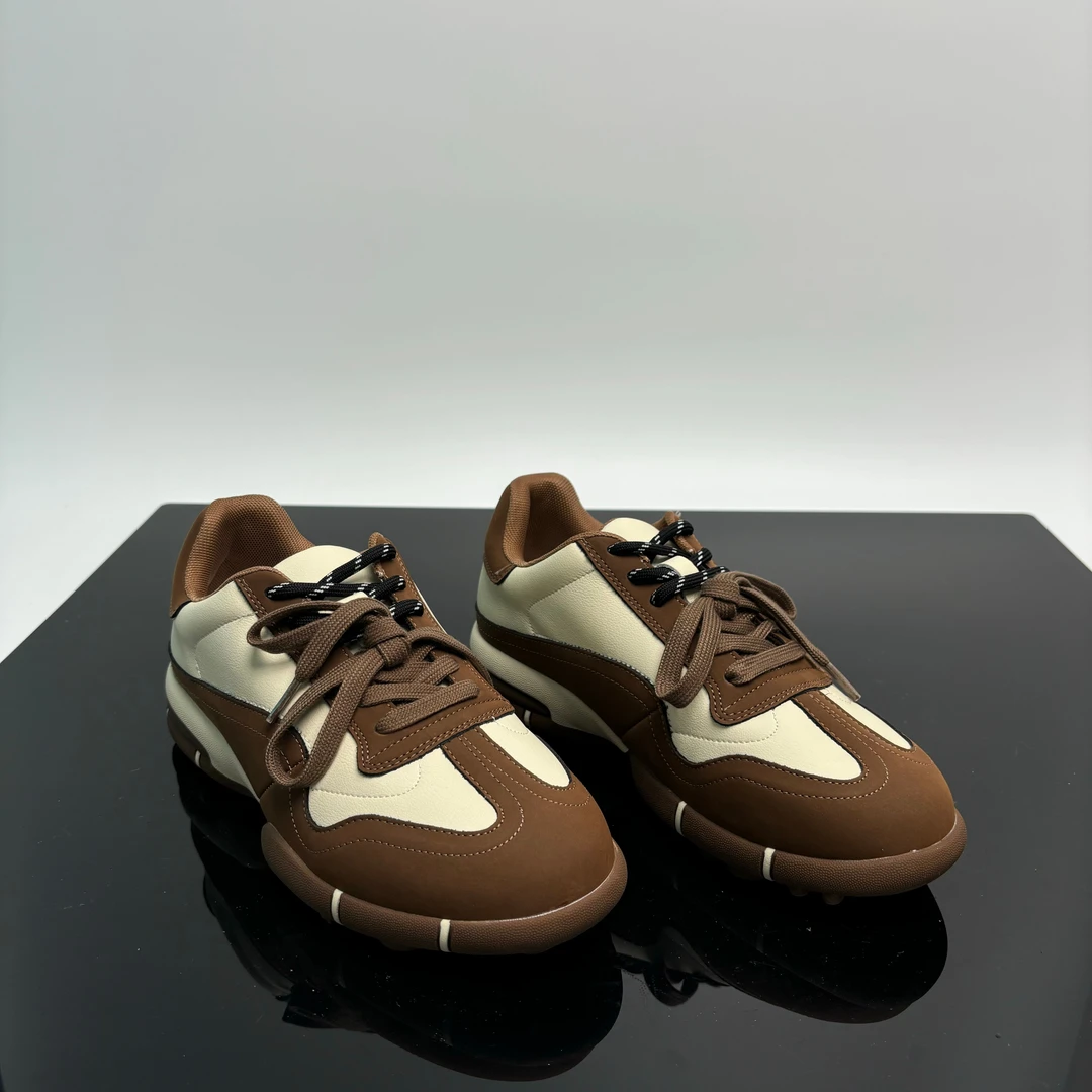 厚底德训鞋女2025春款百搭时尚软阿甘鞋底休闲鞋ins潮 8151