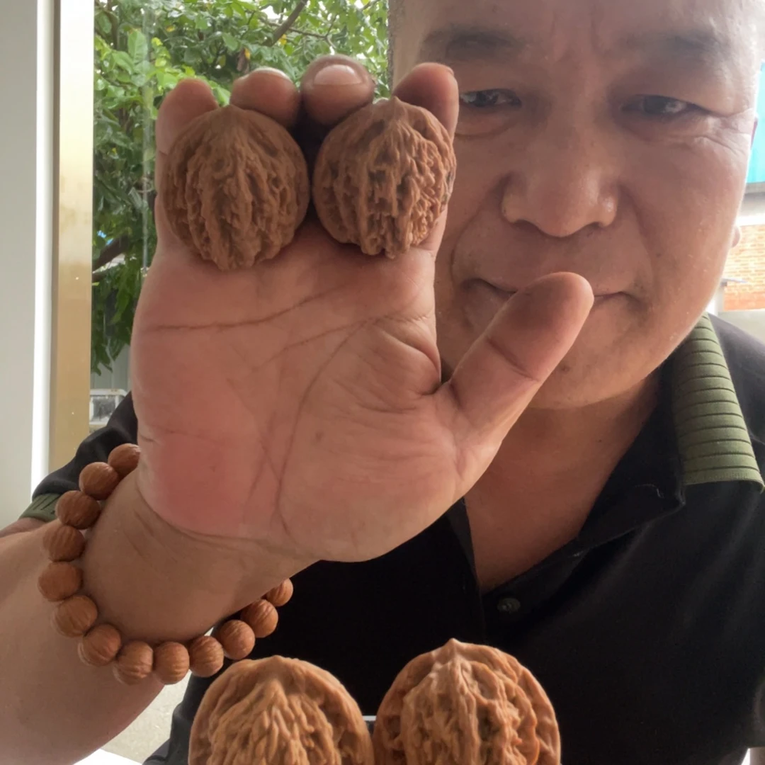 吊坠文玩核桃虎头41