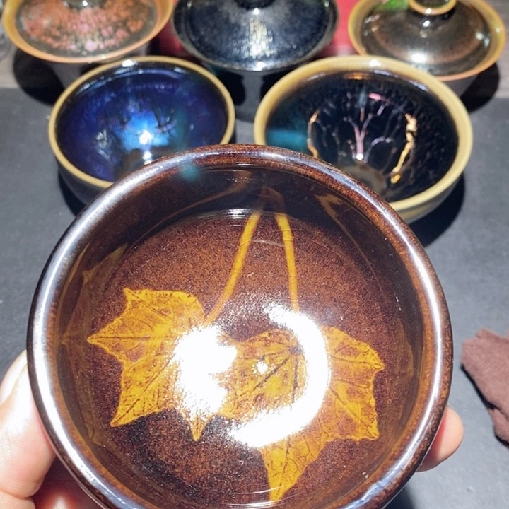 茶盏建盏主人杯品茗杯茶壶茶具