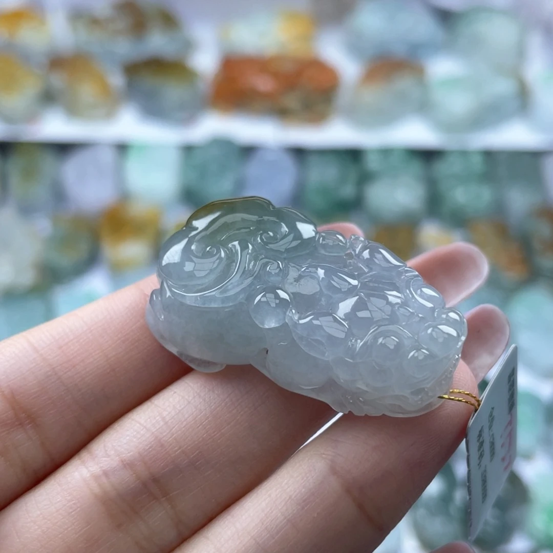 颈饰未镶嵌翡翠貔貅37