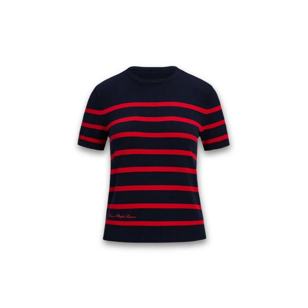 25年早春新款条纹圆领套头针织衫（25Z0816）【319】