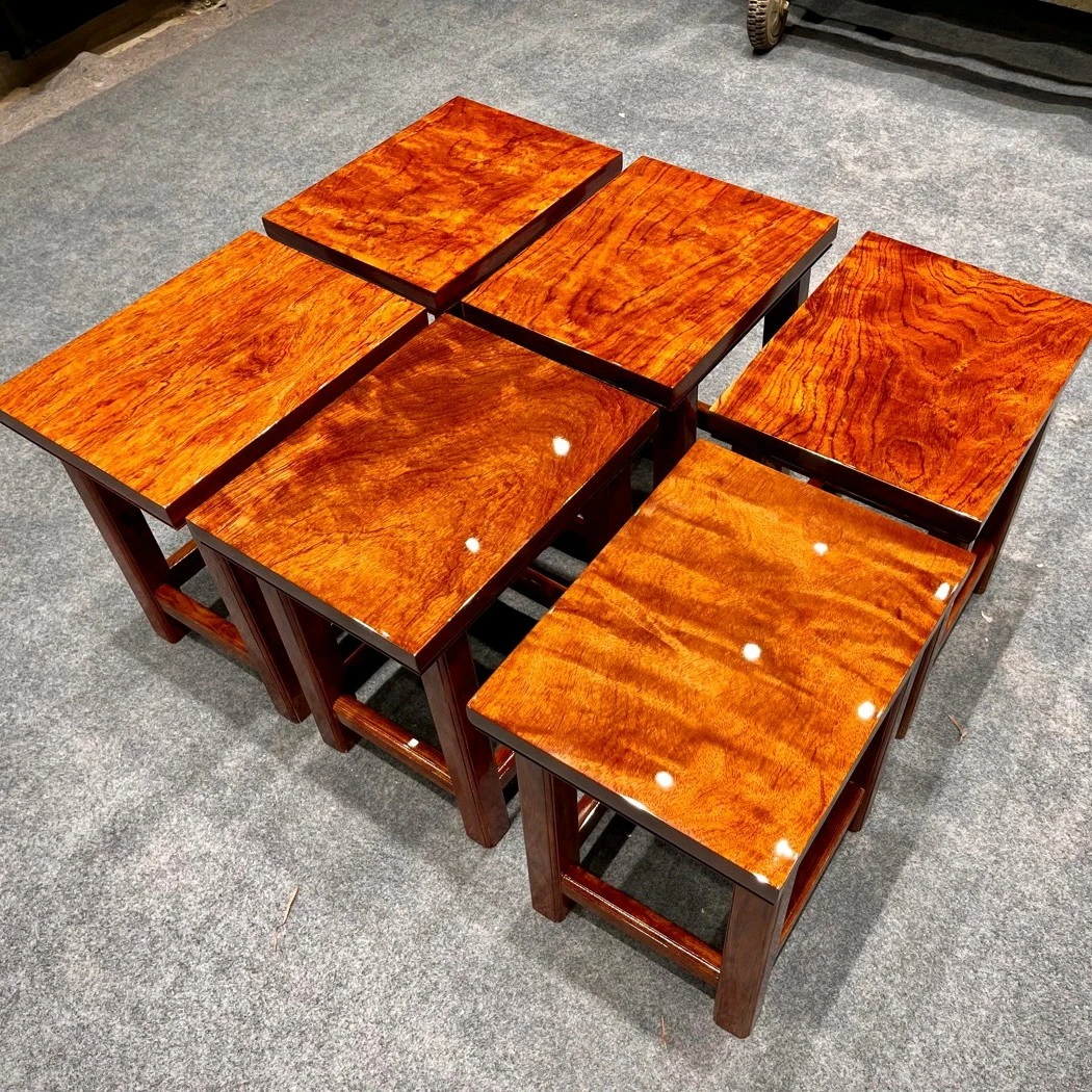 纯大巴花方凳支持定制40*30*45凳子家用