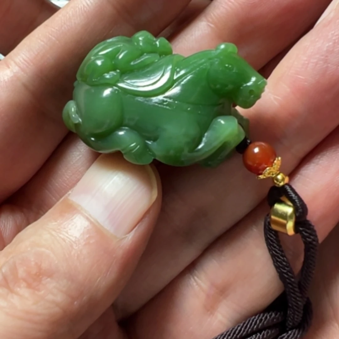 【闪购商品】和田玉（碧玉）未镶嵌颈饰