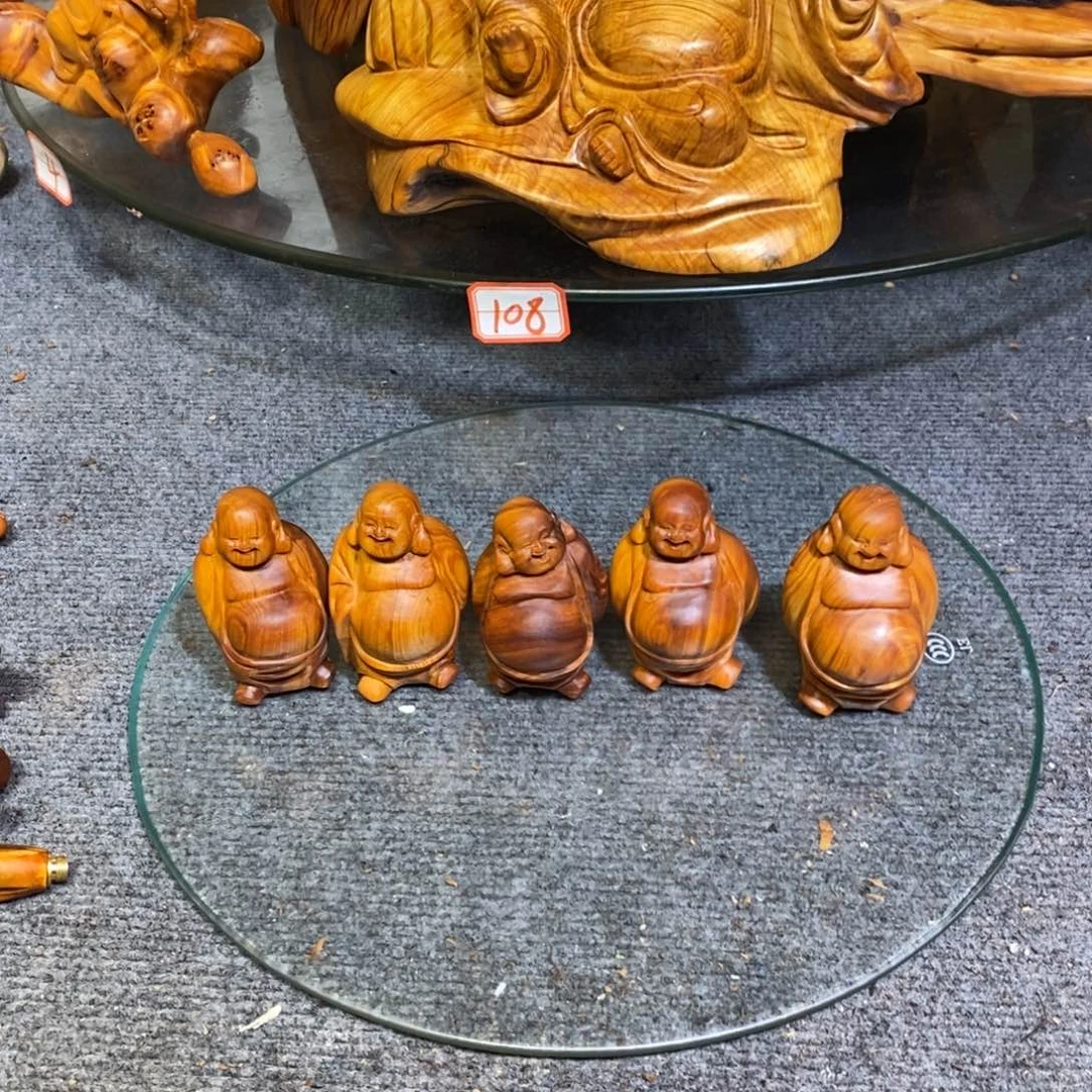 古***)柏木(崖柏)木雕工艺品