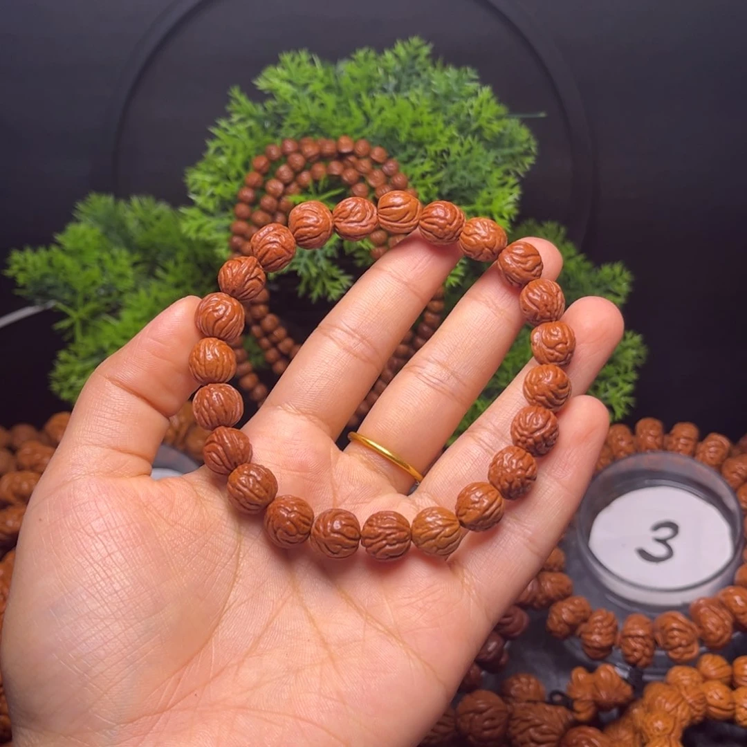 桃核吊坠龙纹桃核