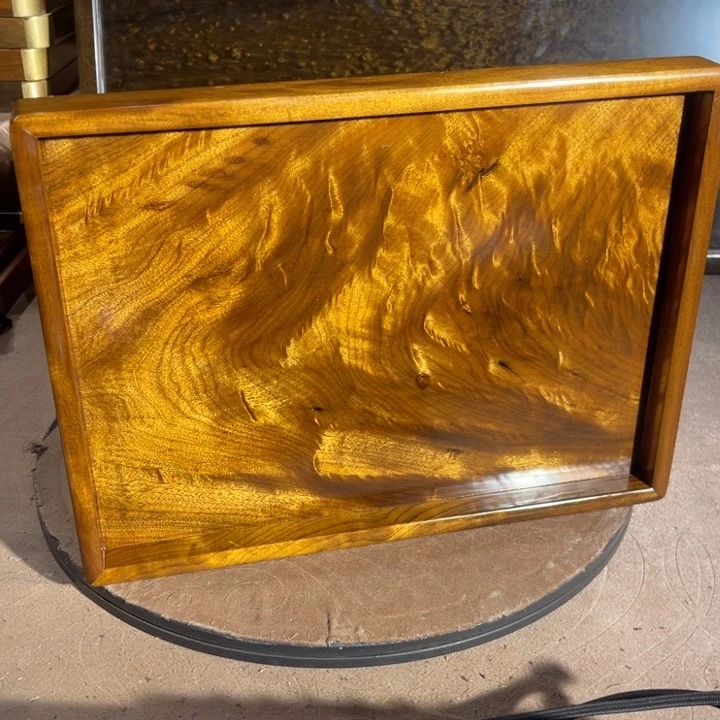 金丝楠榜*金丝楠木文盘