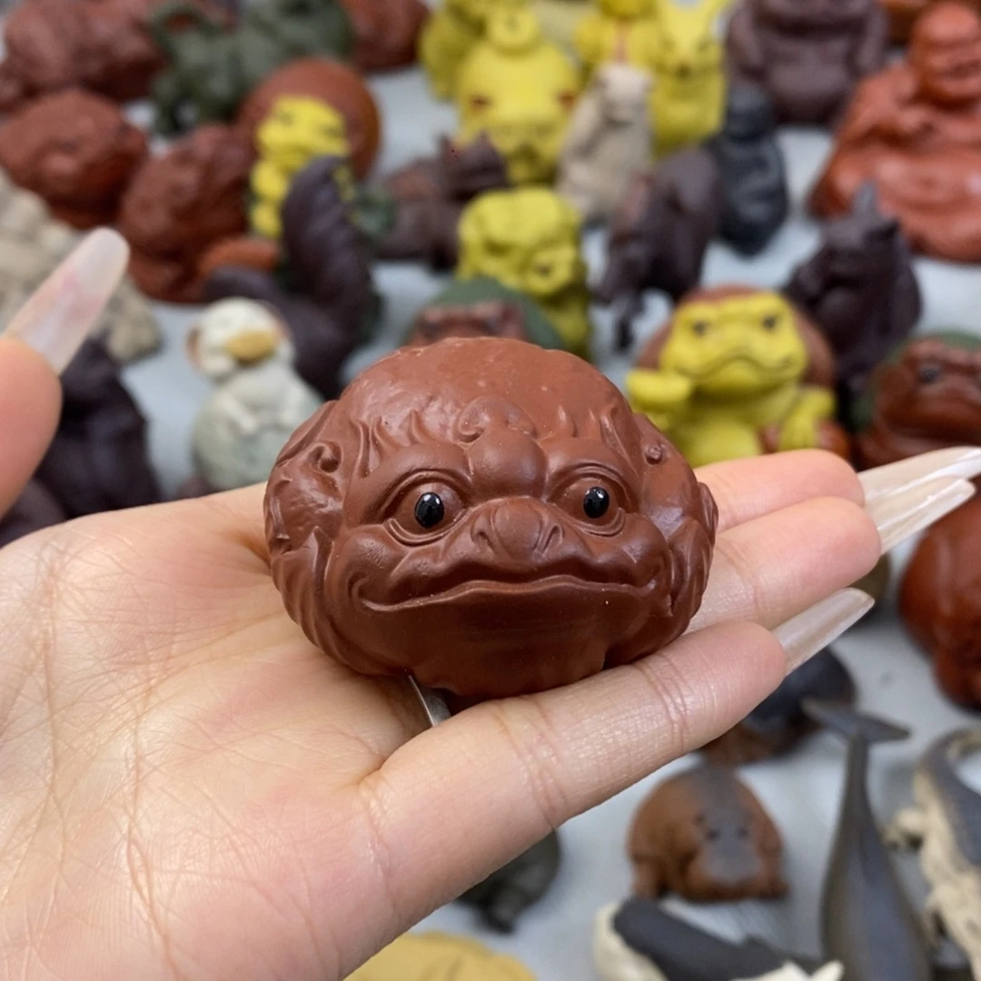 【闪购商品】紫砂茶宠紫砂金蟾