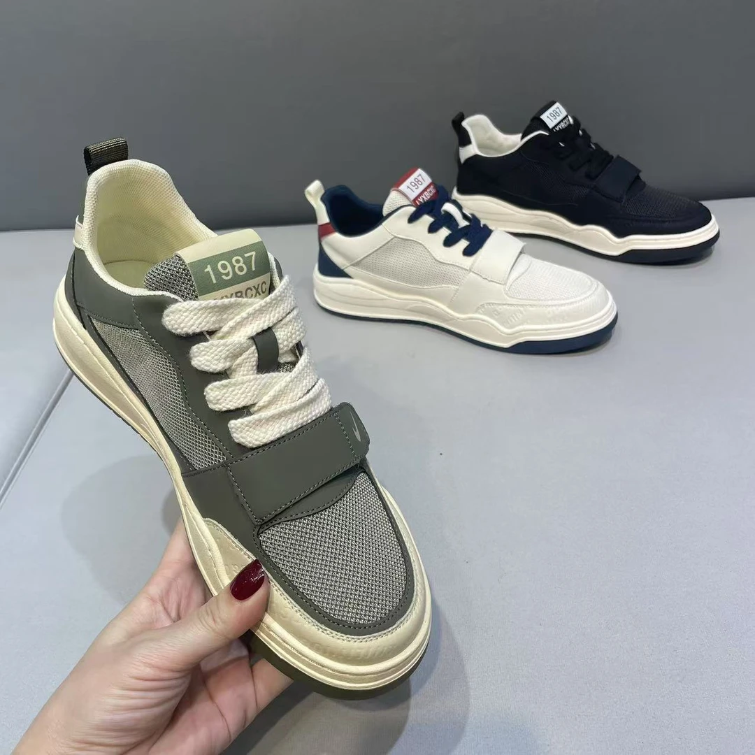 面休闲舒适高档网红国潮男款潮鞋干净痞帅男鞋夏天鞋子开车旅游鞋