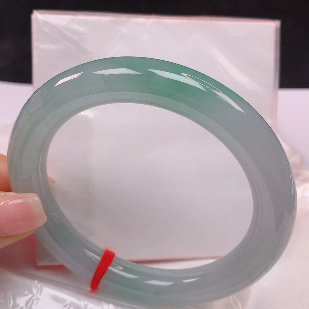 【闪购商品】未镶嵌手镯翡翠58圆条手镯