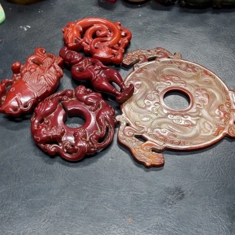 吊坠白玉菩提Z*把件