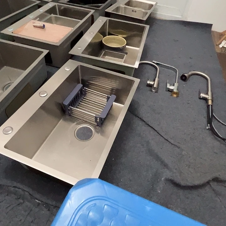 方形款304 两个65.45水槽➕下水