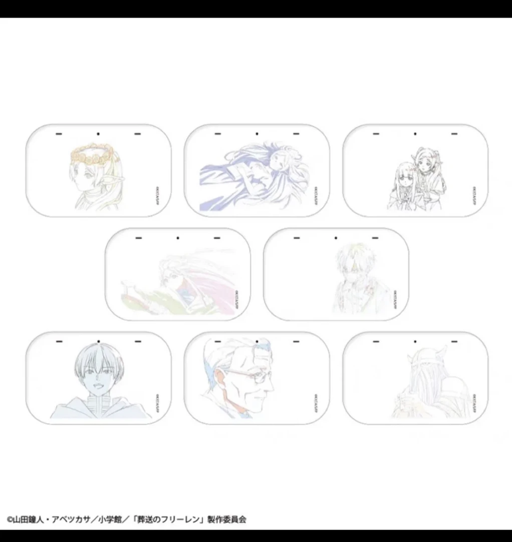 【日谷潮玩】葬送的芙莉莲-原画线稿/圆舞曲q版吧唧/毛绒趴趴玩偶