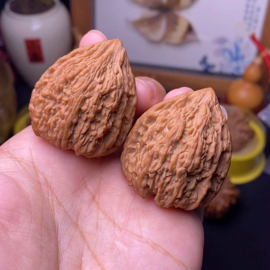 把件文玩核桃34塔尖