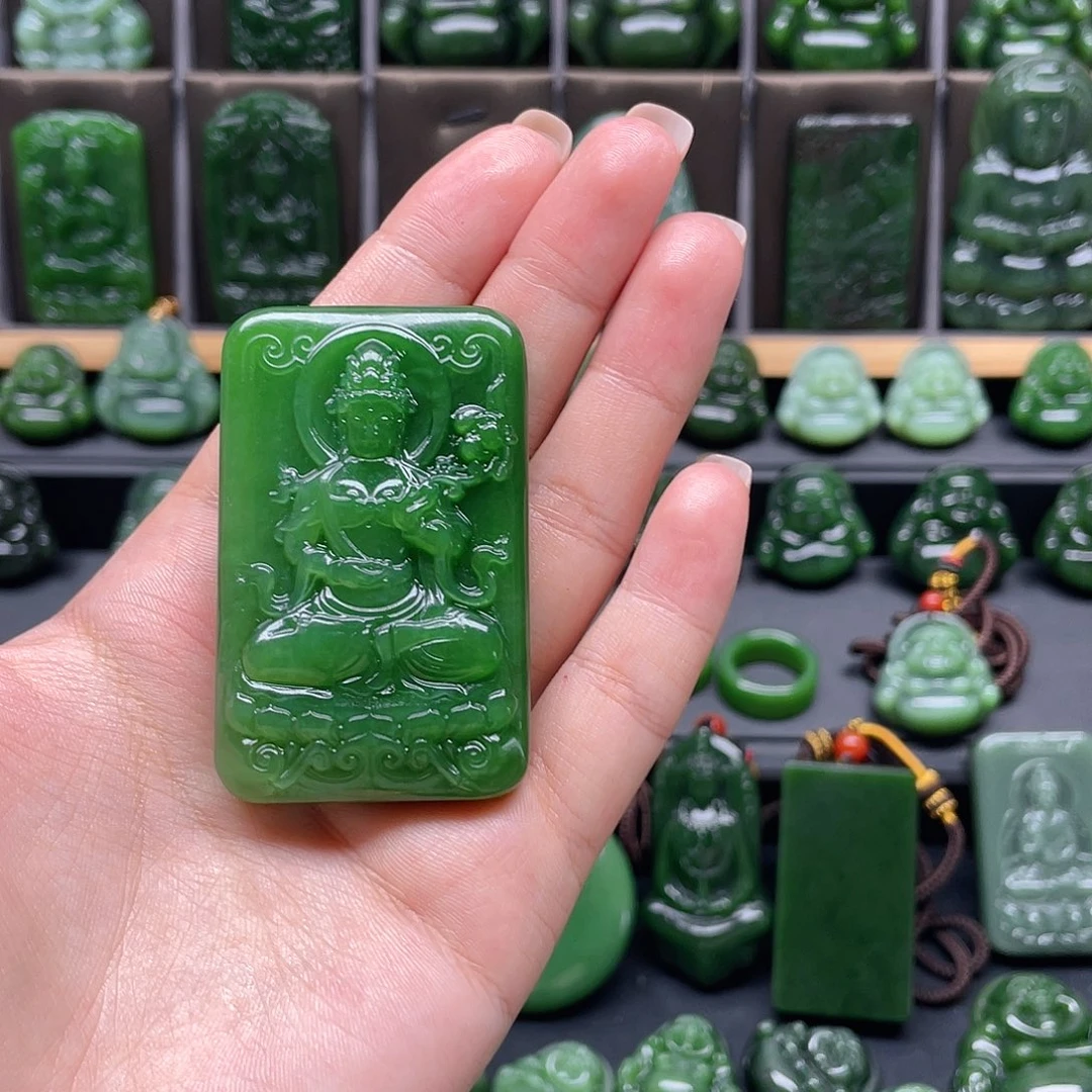 晓***·和田玉未镶嵌颈饰