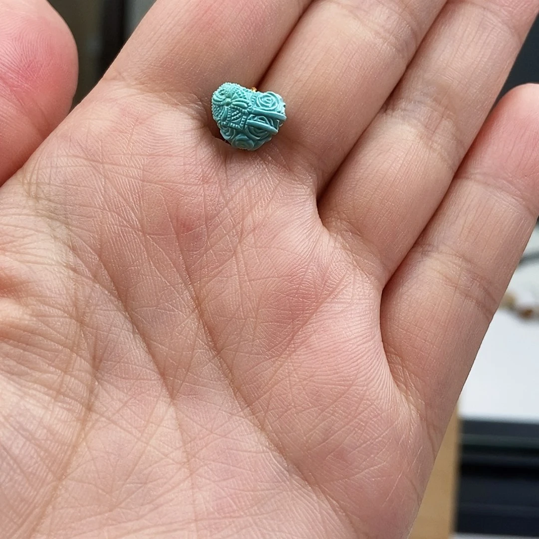 未镶嵌绿松石珠宝奇石