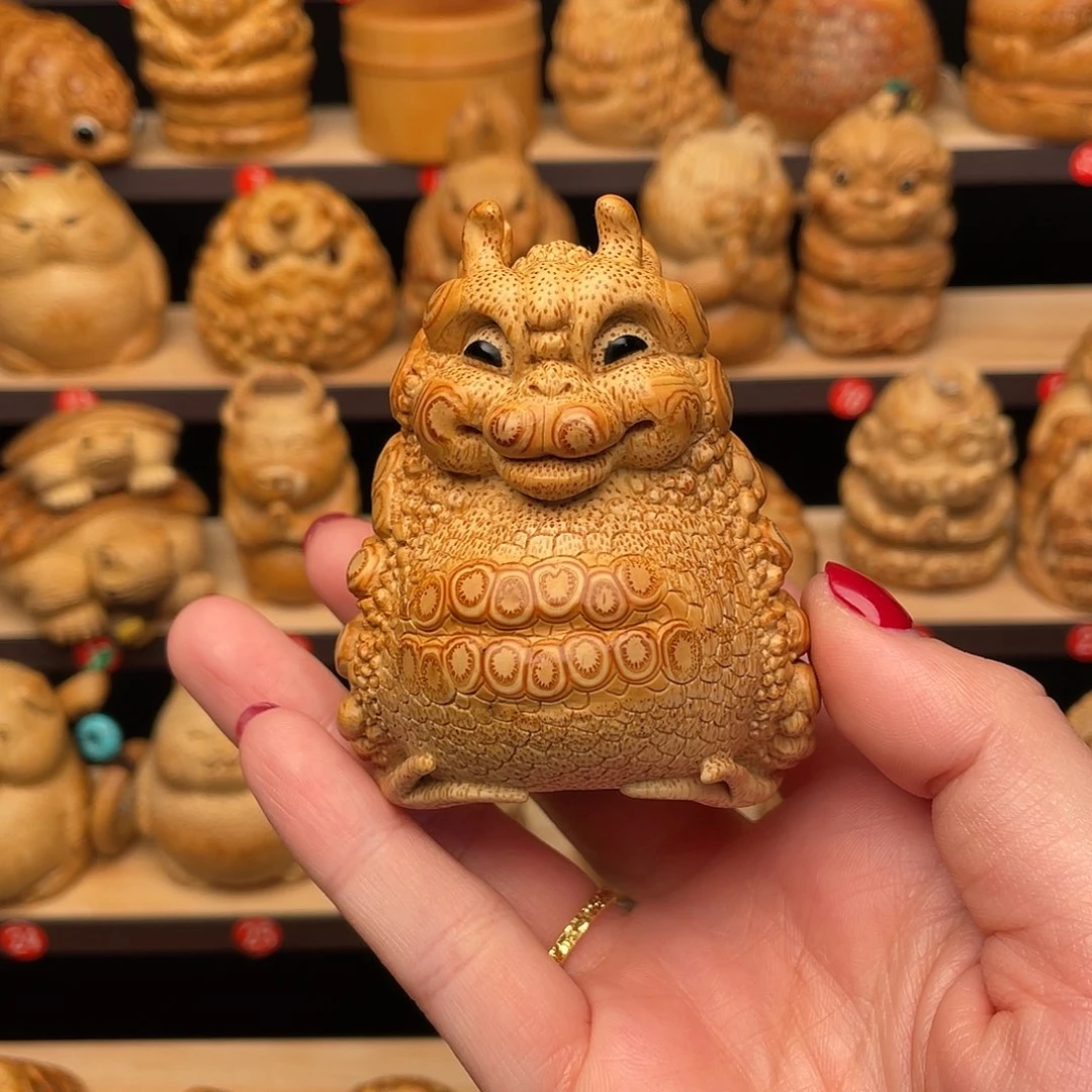 竹张念超竹雕萌版金蟾