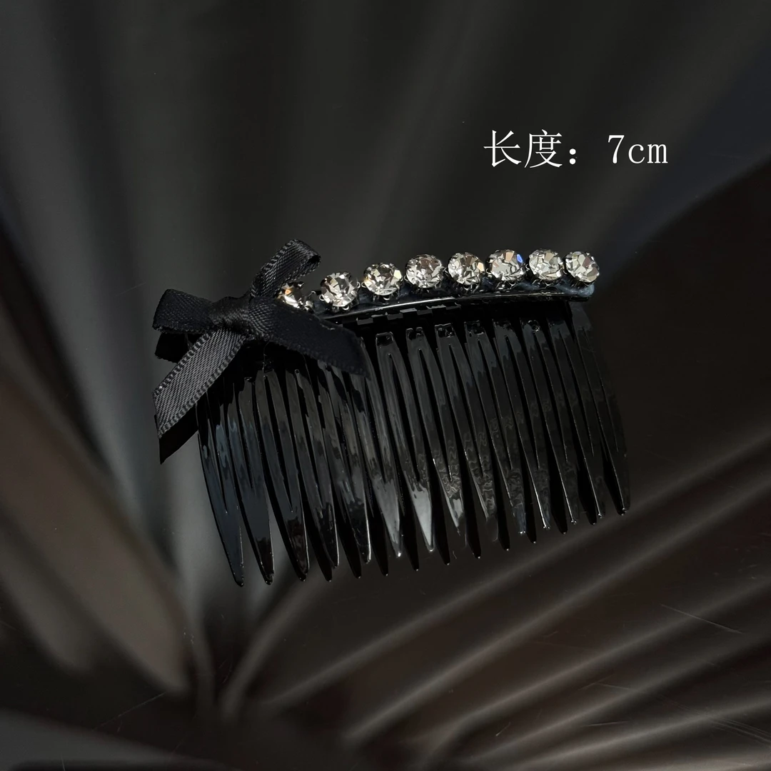 BAOSHATI/宝莎缇F-309满钻领结插梳