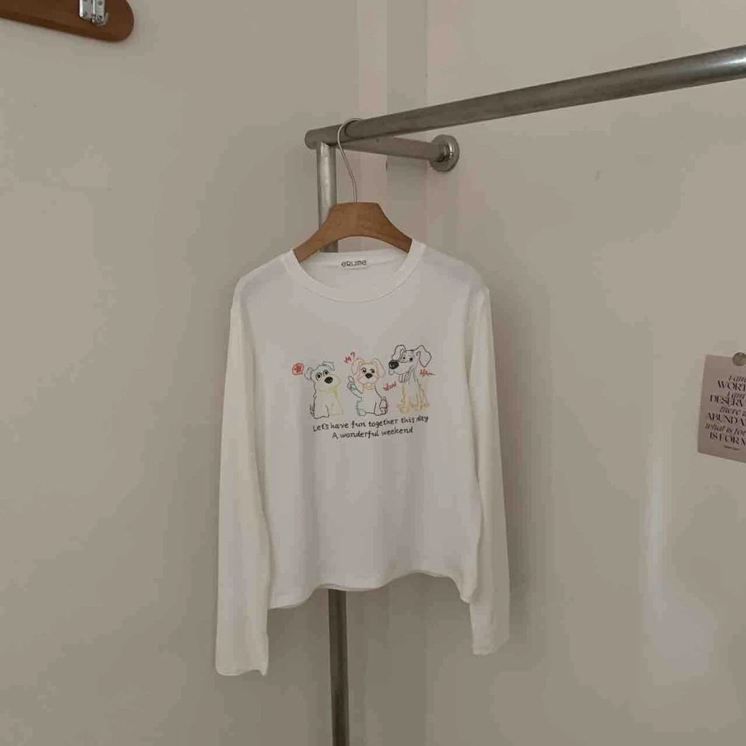 9695韩代 彩色三狗高弹打底