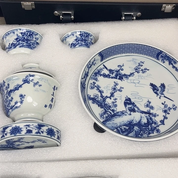 陶瓷景德镇高温陶瓷茶具套组自用款