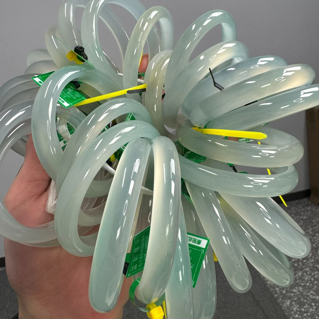 特档玛瑙玉髓油青正圈高级感 多样性发其一