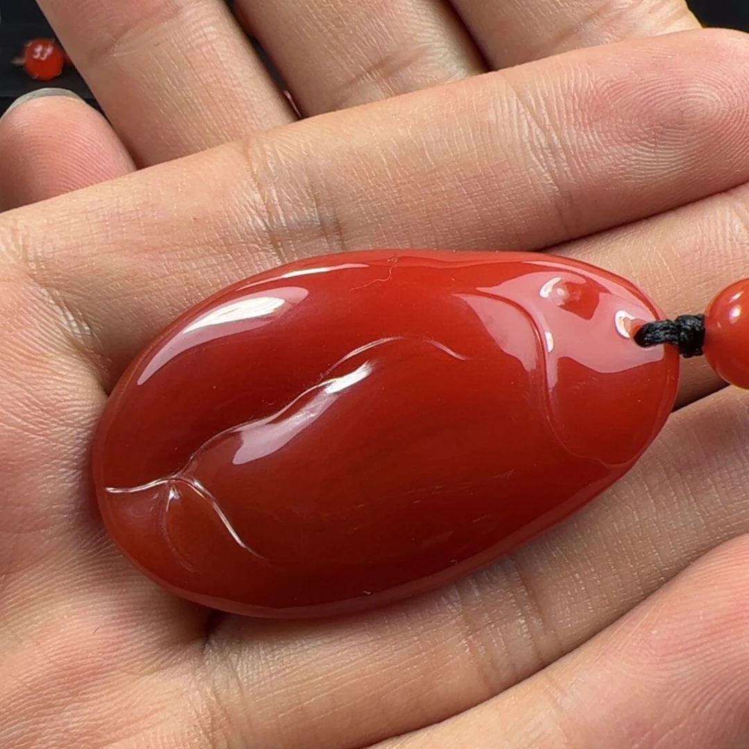 未镶嵌吊坠南红玛瑙