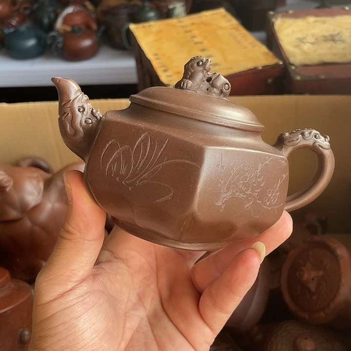 茶壶紫砂紫砂壶中的紫砂壶大家都喜欢