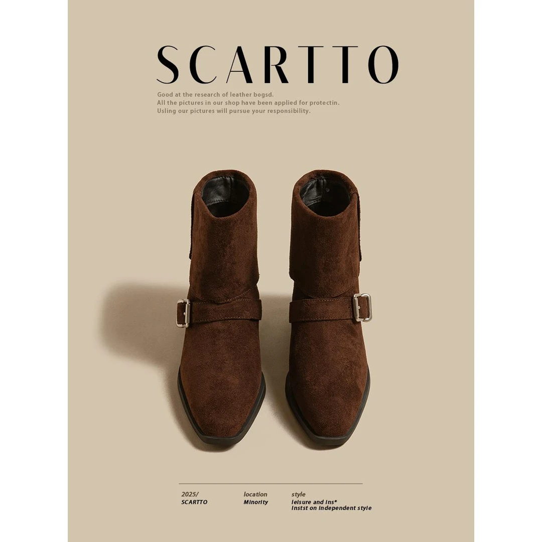 【DR官方正品】美得毫不费力的靴子！新款两穿马丁靴2025秋冬覆古美