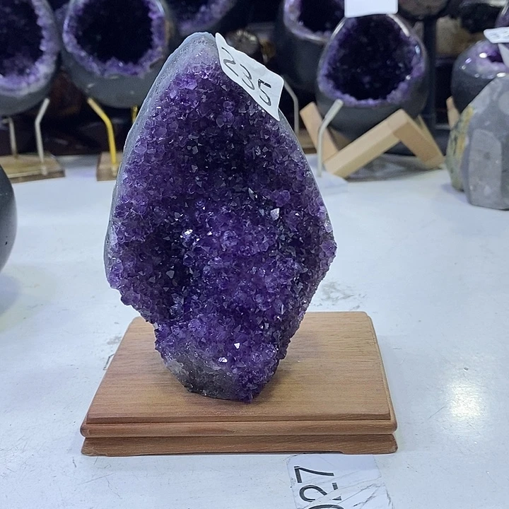 未镶嵌珠宝半成品紫晶235