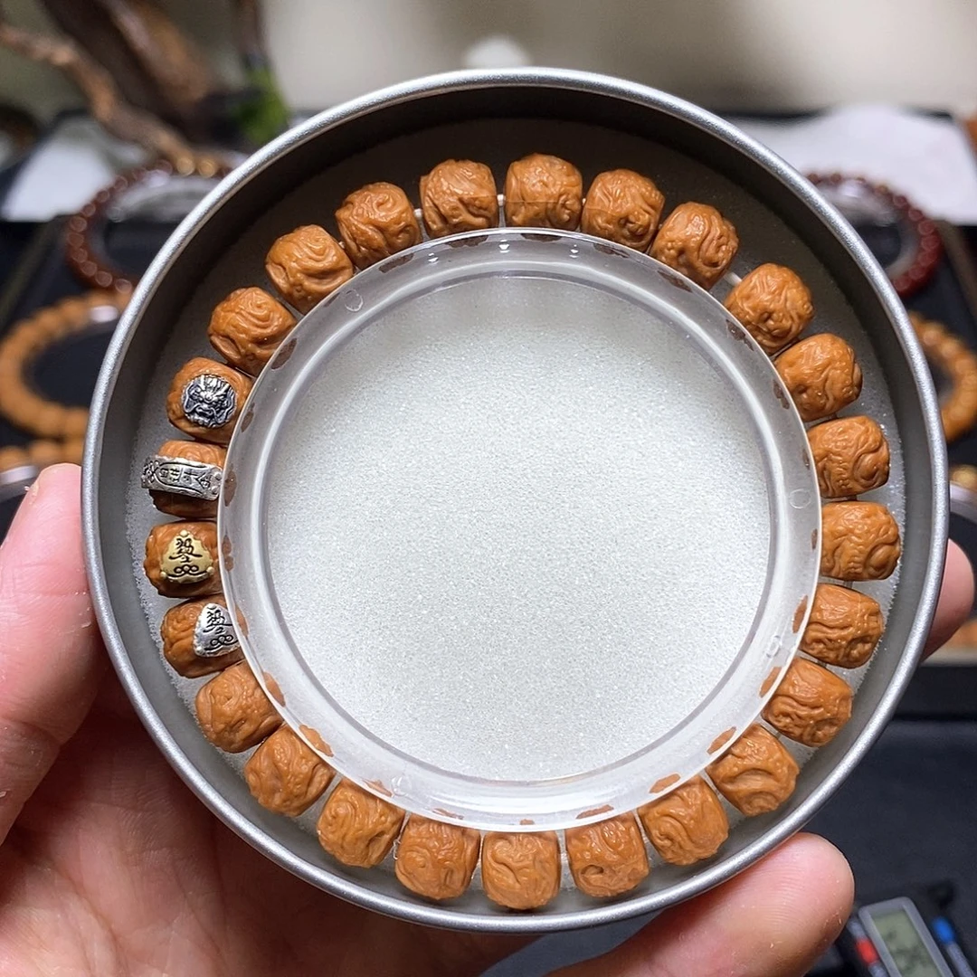 手串猴头核桃全品四标款天命玄鸟 尺寸9左右 74号